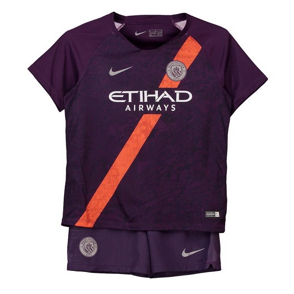 Camiseta Manchester City 3ª Niños 2018/19 Purpura